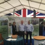 Farm Solutions team at the show. (L to R) Vicky Stark, Joe Rowe & Rob Mills